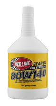 Load image into Gallery viewer, Red Line 80W140 GL-5 Gear Oil - Quart