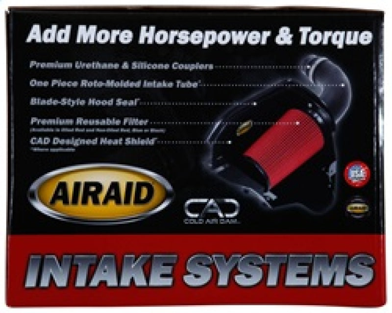 Airaid 11-13 Dodge Charger/Challenger 3.6/5.7/6.4L CAD Intake System w/o Tube (Dry / Red Media)