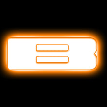 Load image into Gallery viewer, ORACLE Lighting Universal Illuminated LED Letter Badges - Matte Wht Surface Finish - B
