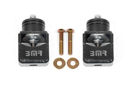 BMR Chevy SS and Pontiac G8 Motor Mount Kit (Solid Bushings) Black Hammertone