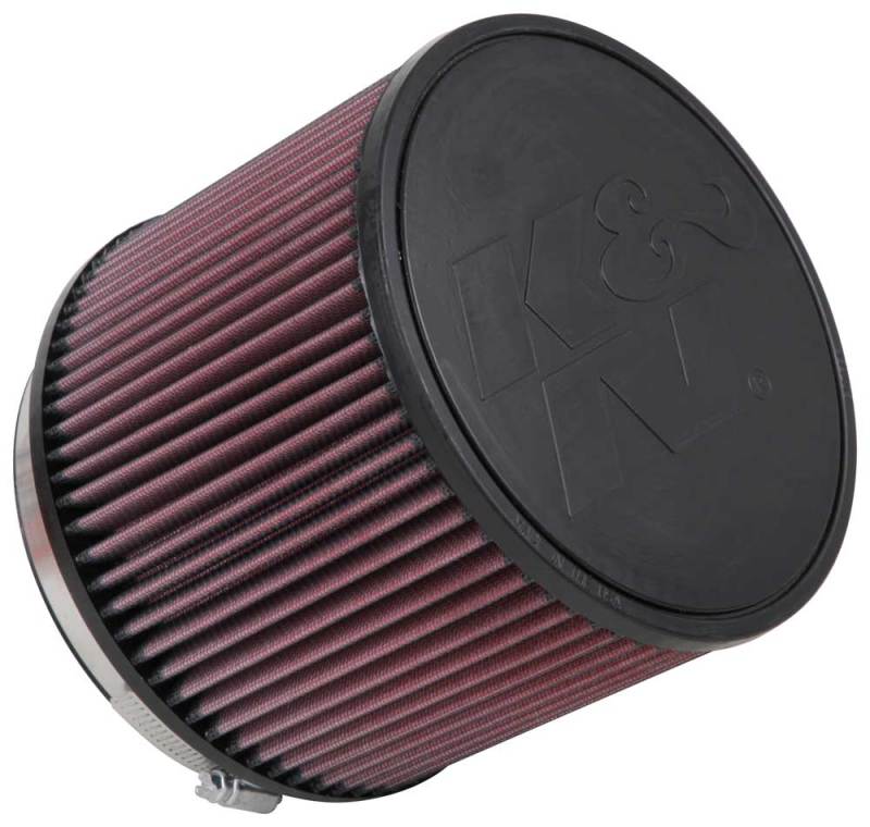K&N Universal Rubber Filter 6in Flange ID / 7.5in OD / 6in Height / Round Straight