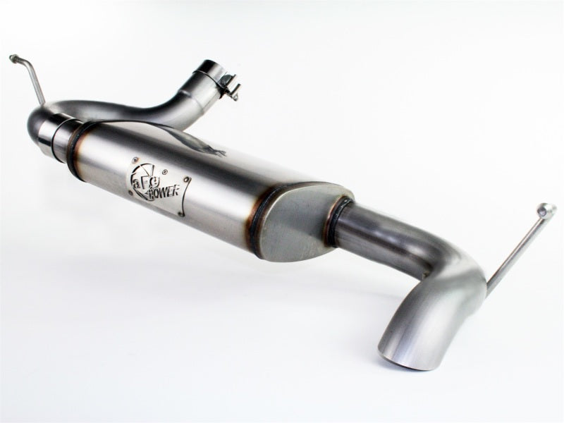 aFe MACH Force XP 07-17 Jeep Wrangler V6-3.6/3.8L 409 SS 2.5in Axle-Back Exhaust