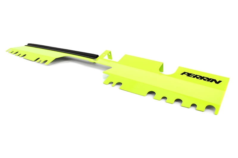 PERRIN 15-21 Subaru WRX/STI Radiator Shroud (With/Without OEM Intake Scoop) - Neon Yellow