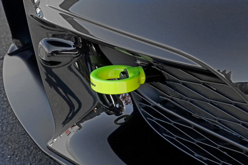PERRIN 20-25 Toyota Supra Tow Hook Kit (Front) - Neon Yellow
