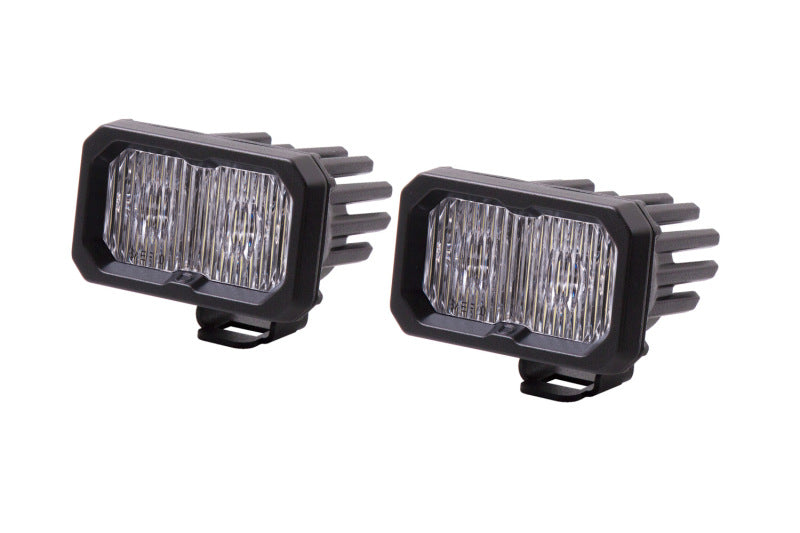 Diode Dynamics Stage Series 2 In LED Pod Pro - White Fog Standard ABL (Pair)